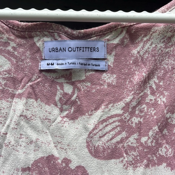 URBAN OUTFITTERS: pink and white mini dress - Picture 2 of 2